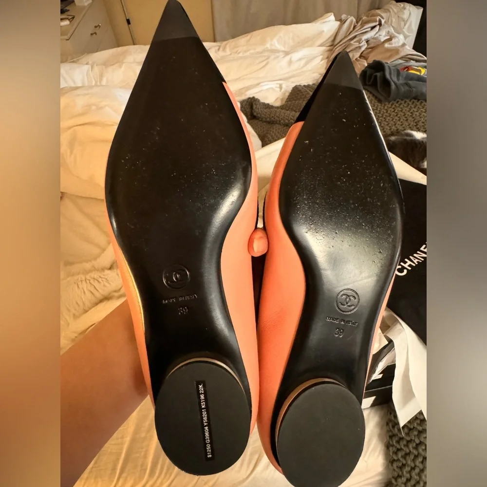 Very Rare Chanel Mary Jane style flats size 39 - Picture 3 of 6